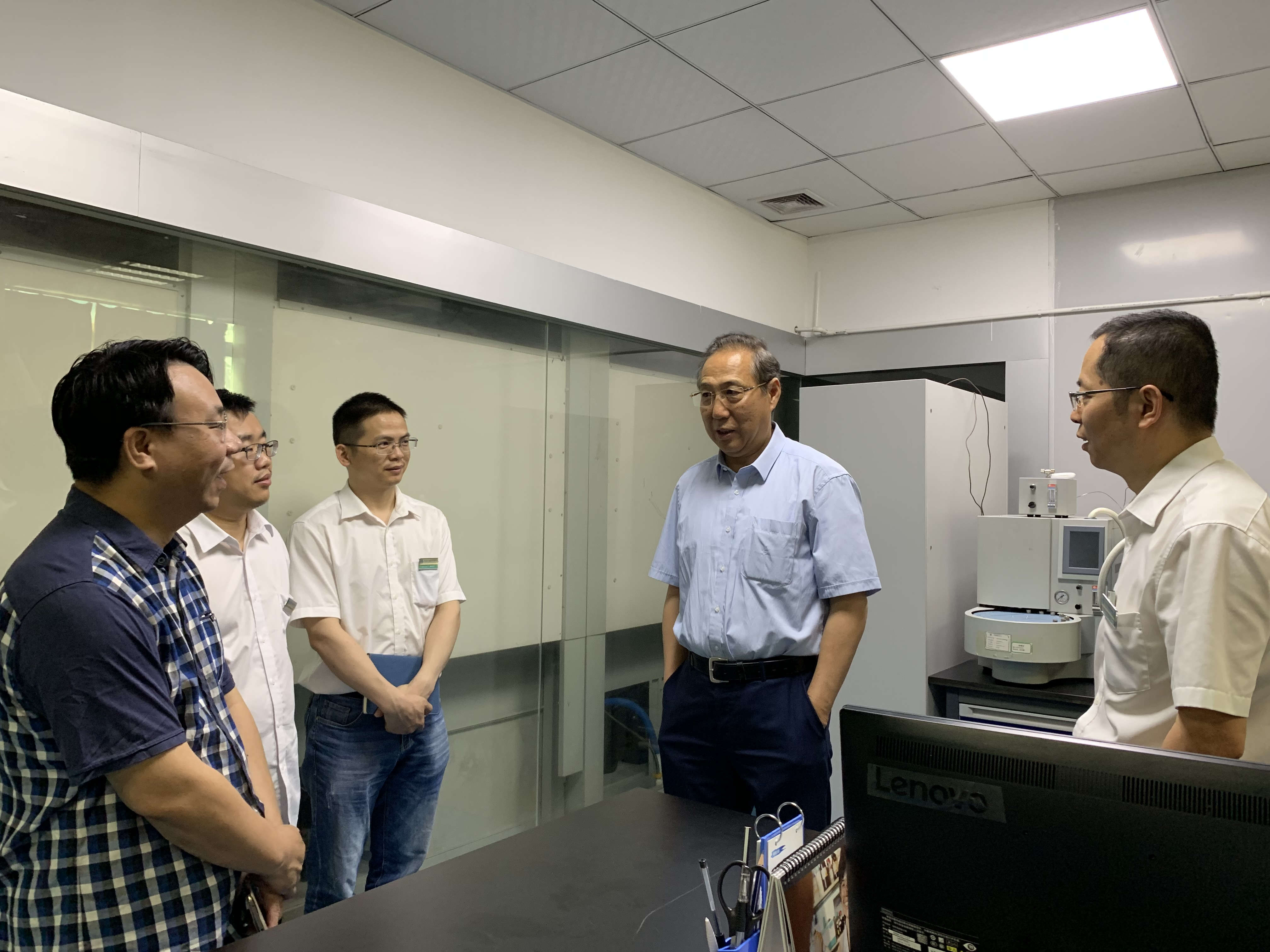 段寧院士蒞臨長隆科技參觀指導(dǎo)