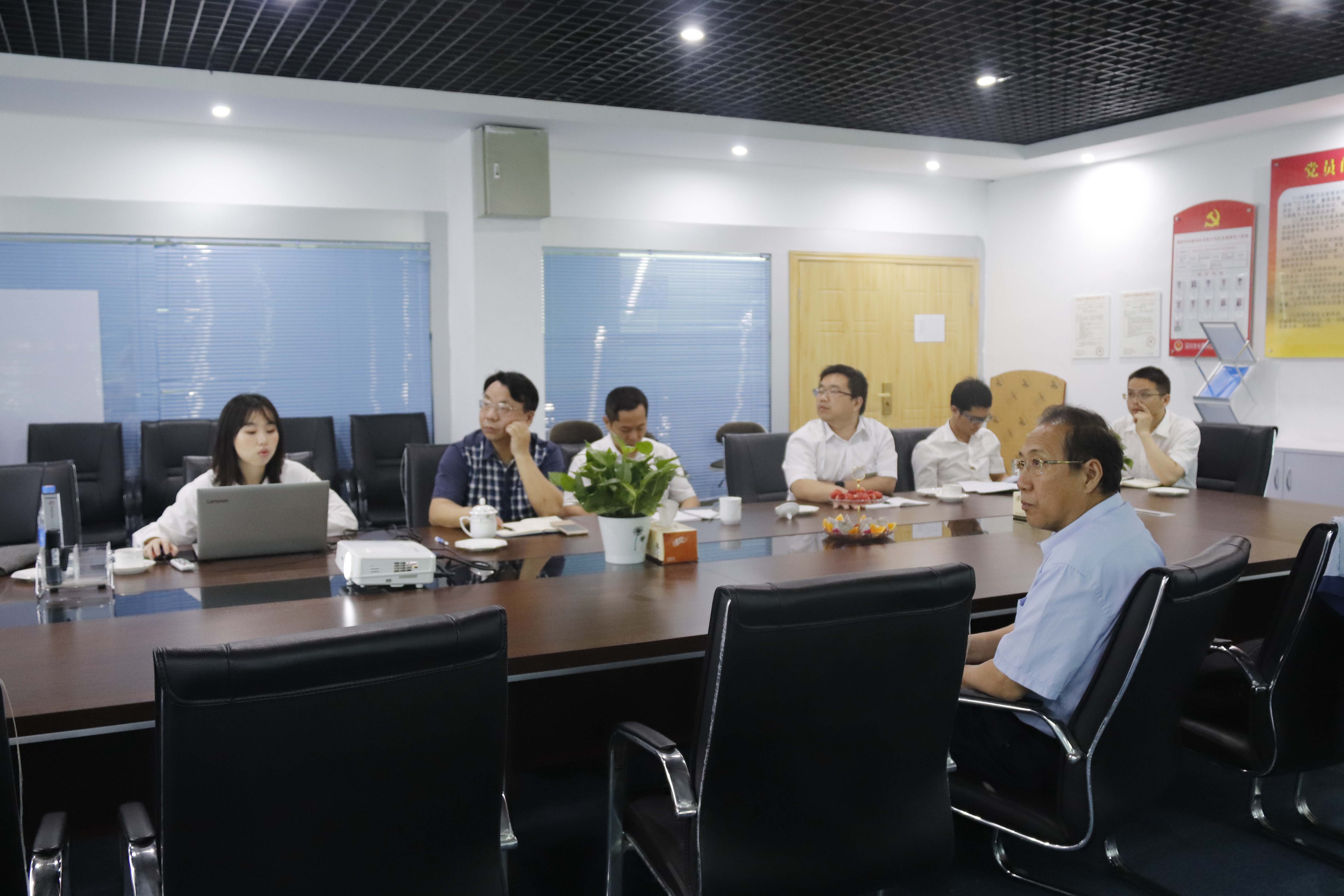 段寧院士參觀考察長隆科技