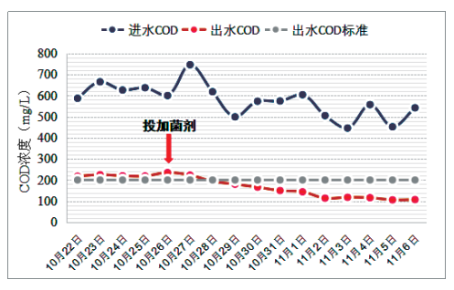 印染廢水COD超標(biāo)處理